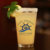 ブルーウェー航海のブ海軍キャプテンシップヘルムボート タンブラーグラス