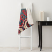 ブルーウエスタンサンタフェカウボーイスタイル 華美 シェルパブランケット (インサイチュ)