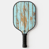 ブルーウォッシュウッド ピックルボールラケット (正面)