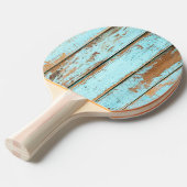 ブルーウォッシュウッド 卓球ラケット (正面アングル)