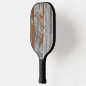 ブルーウォッ擦り切れたクウッド ピックルボールラケット (左)