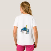 ブルーウォリアータニ Tシャツ (裏面フル)