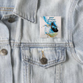 ブルーウォレンウォーターハッピーバースデーレンアクア 缶バッジ (インサイチュ)