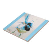 ブルーウォレンレンウォーター色ベビーブルーオーストラリア タイル (側面)