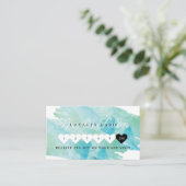 ブルーウォーエレガントターカラドラゴンフライサロン&スパ ロイヤリティカード (スタンド正面)