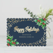 ブルーウォーエレガントターカラーホリーベリー事業 シーズンカード (スタンド正面)