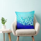 ブルーウォーターからの泡 クッション (椅子)