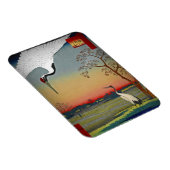 ブルーウォーターとさくらんぼツリー付きクレーン マグネット (右側)