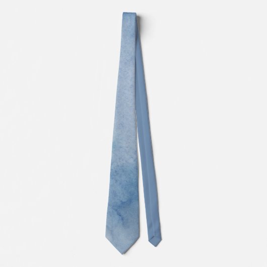 ブルーウォーターのカラーテクスチャ ネクタイ (正面)