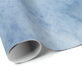 ブルーウォーターのカラーテクスチャ ラッピングペーパー (ロールコーナー)