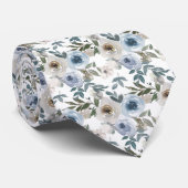 ブルーウォーターのカラーバラ ネクタイ (ロール)