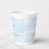 ブルーウォーターのチームガールジェンダーリビールパーティー 紙コップ (右)