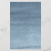 ブルーウォーターの色のメニューの後結婚に楽しく チラシ (裏面)