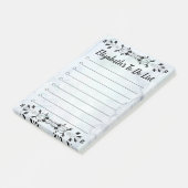 ブルーウォーターの色はリストのノートを行うために繁栄 ポストイット (アングル)