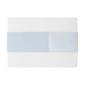 ブルーウォーターの色を魅了する雲結婚景色 招待状ベリーバンド (裏面例)