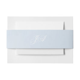 ブルーウォーターの色を魅了する雲結婚景色 招待状ベリーバンド