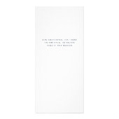 ブルーウォーターの色ワールドマップ価格リストサービスメニュー ラックカード (裏面)