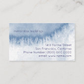 ブルーウォーターイベントカスタム職業 名刺 (裏面)