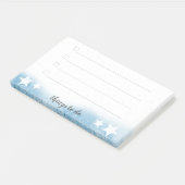 ブルーウォーターウェーブヒトデの人魚リストへ ポストイット (アングル)