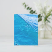 ブルーウォーターウェーブ ポストカード (スタンド正面)