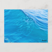 ブルーウォーターウェーブ ポストカード (裏面)