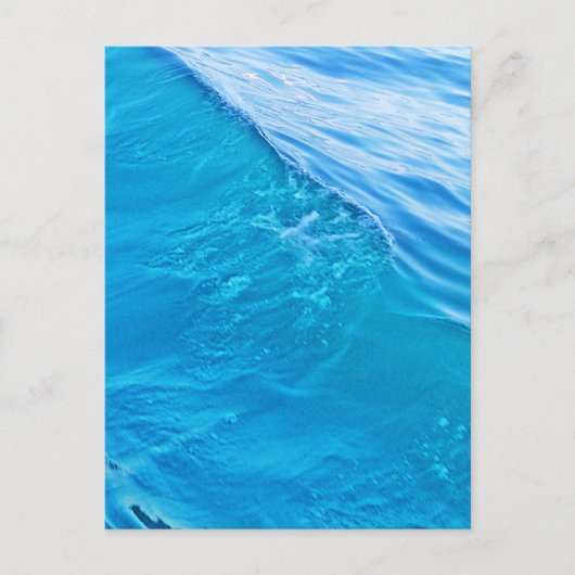 ブルーウォーターウェーブ ポストカード (正面)