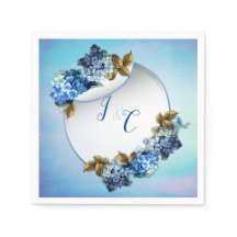 ブルーウォーターカラーアジサイの色合い