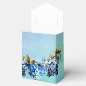 ブルーウォーターカラーアジサイの色合い フェイバーボックス (オープン)