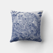 ブルーウォーターカラーアンダーシー海ビーチハウスカニ クッション (裏面)