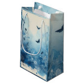 ブルーウォーターカラーエフェメラ スモールペーパーバッグ (裏面アングル)