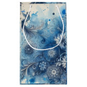 ブルーウォーターカラーエフェメラ スモールペーパーバッグ (裏面)