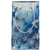 ブルーウォーターカラーエフェメラ スモールペーパーバッグ (正面)