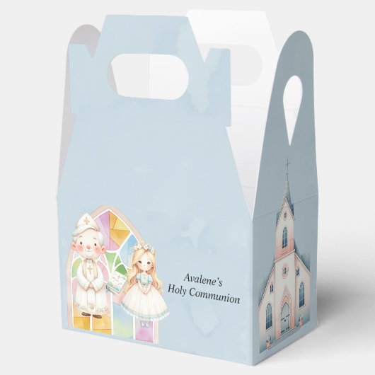 ブルーウォーターカラーガール1st.聖餐式 フェイバーボックス (オープン)