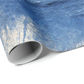 ブルーウォーターカラークジラ ラッピングペーパー (ロールコーナー)