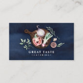 ブルーウォーターカラーケータリング 名刺 (正面)