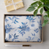 ブルーウォーターカラーシリーズデザイン6 薄葉紙 (ギフト)