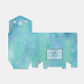 ブルーウォーターカラーシーヒトデ結婚ィズ フェイバーボックス (折り畳みなし)