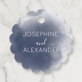 ブルーウォーターカラーテーマ フェイバータグ