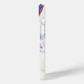 ブルーウォーターカラードリームキャッモダンチャー望保 Case-Mate iPhoneケース (裏面 / 左)