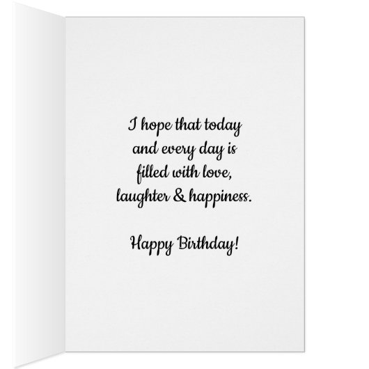 ブルーウォーターカラーハート31誕生日 (内側 (右))