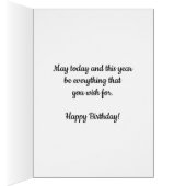 ブルーウォーターカラーハート55誕生日 (内側 (右))