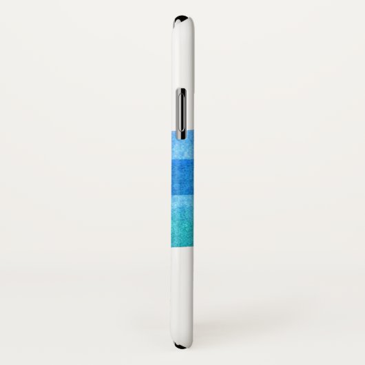 ブルーウォーターカラーバタフライパーソナライズされた Case-Mate iPhoneケース (裏面/右)