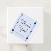 ブルーウォーターカラーバラつる植物コテージシック結婚ズ フェイバータグ (インサイチュ)