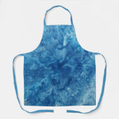 ブルーウォーターカラーバースト エプロン (正面)