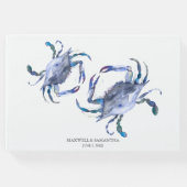 ブルーウォーターカラービーチ結婚式ゲストブック ゲストブック (正面)