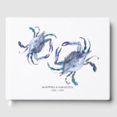 ブルーウォーターカラービーチ結婚式ゲストブック ゲストブック (正面)