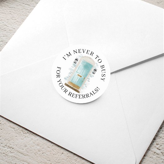 ブルーウォーターカラーフロントドア実在不動産紹介 ラウンドシール