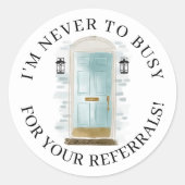 ブルーウォーターカラーフロントドア実在不動産紹介 ラウンドシール (正面)