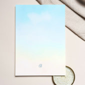 ブルーウォーターカラーフローラインディアンピーコッ結婚クス 招待状