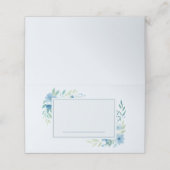 ブルーウォーターカラーフローラ名座席表 プレイスカード (外部開封)